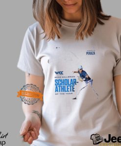 Angelo Peraza Being Named The 2024 West Coast Conference Mike Gilleran Scholar Athlete Of The Year Unisex T Shirt