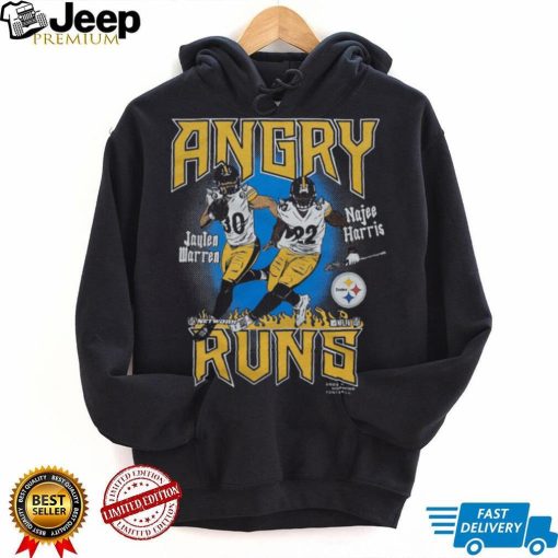 Angry Runs Steelers Warren And Harris Retro GMF Kyle Brandt T Shirt