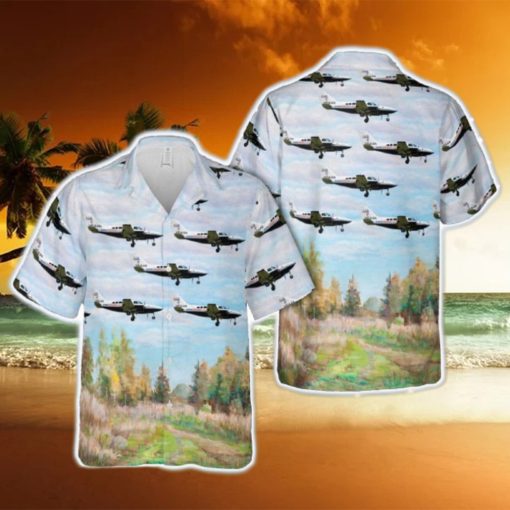 Anguilla Air Services Cessna 402 Hawaiian Shirt For Beach Fans