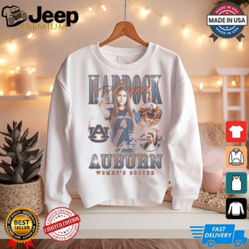 Anna Haddock Auburn Women’s Soccer 90s Retro Signature Graphic t shirt