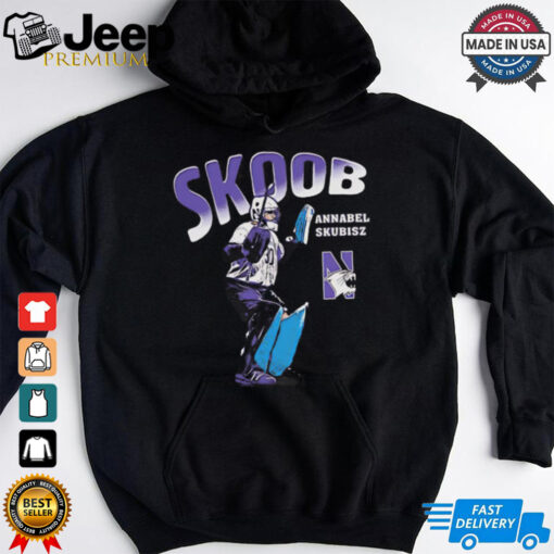Annabel Skubisz Northwestern Wildcats women’s field hockey 90s graphic shirt
