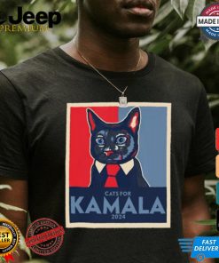 Anne Burrell Wearing Politically Purrfect Cats For Kamala 2024 Shirt