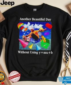 Another beautiful day without using y = mx+b shirt