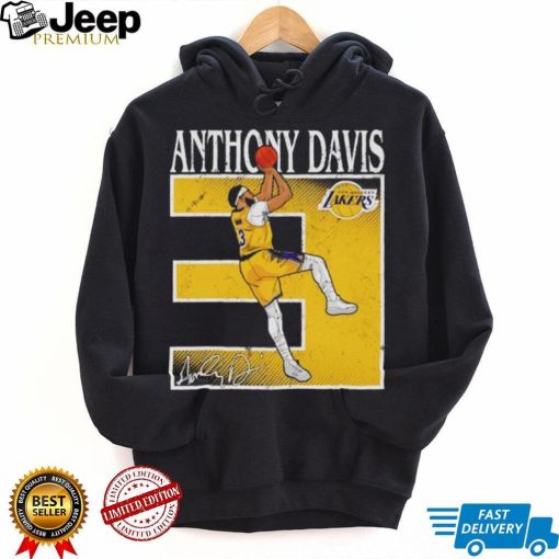 Anthony Davis Los Angeles Lakers number 3 signature shirt