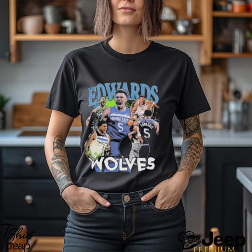 Anthony Edwards Minnesota Timberwolves Stadium Essentials Player Crossroads T Shirt