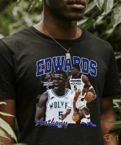 Anthony Edwards Timberwolves Highlights Graphic T shirt