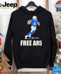 Anthony Richardson free AR5 signature shirt