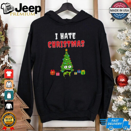 Anti Christmas Xmas I Hate Christmas T Shirt