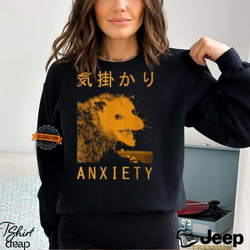 Anxiety Opossum Japanese T Shirt