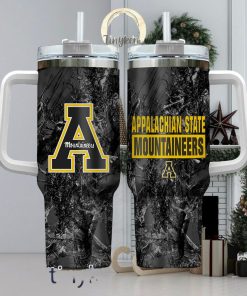 Appalachian State Mountaineers Realtree Hunting 40oz Tumbler