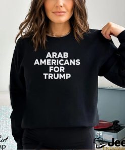 Arab Americans For Trump shirt