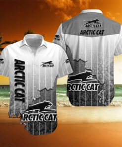 Arctic Cat Logo Broken Wall Printed 3D Hawaiian Shirt For Fans