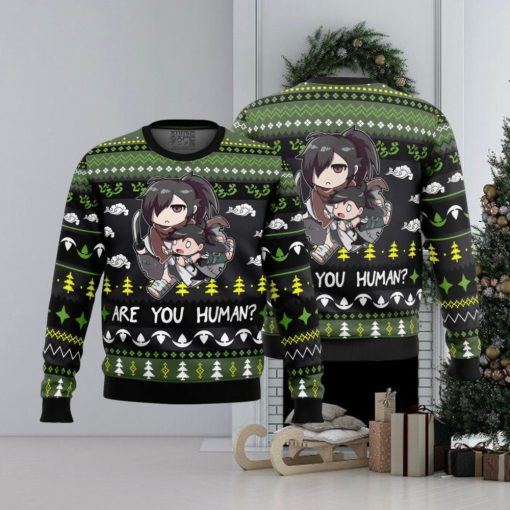 Are You Human Dororo Ugly Christmas Sweater