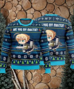 Are You My Master Fate Zero Ugly Christmas Sweater