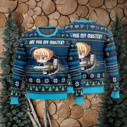 Are You My Master Fate Zero Ugly Christmas Sweater