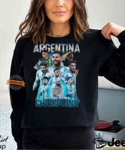 Argentina 2024 Copa America Champions T Shirt