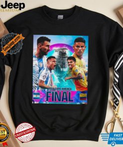 Argentina vs Colombia 2024 Copa America Final Is Set Shirt