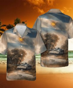 Argentine Army TAM 2C main battle medium tank Hawaiian Shirt