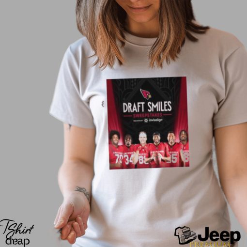 Arizona Cardinals 2024 NFL Draft Smiles Sweepstakes T Shirt