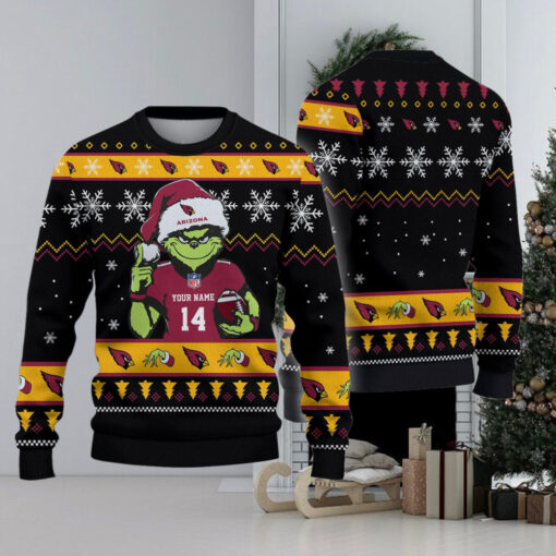 Arizona Cardinals Custom Chrismas Ugly Sweater