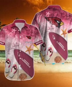 Arizona Cardinals Custom Name Combo Full Printing Hawaiian Shirt