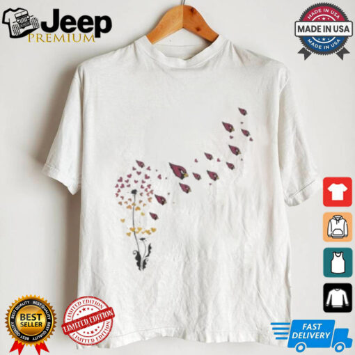 Arizona Cardinals Floral Dandelion Shirt