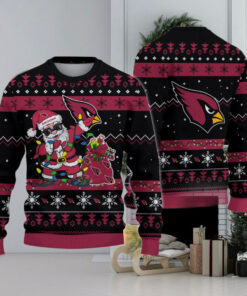 Arizona Cardinals Santa Claus Ugly Christmas Sweater