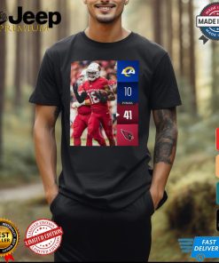 Arizona Cardinals Win 41 10 Los Angeles Chargers NFL Week 2 Final Score Shirt