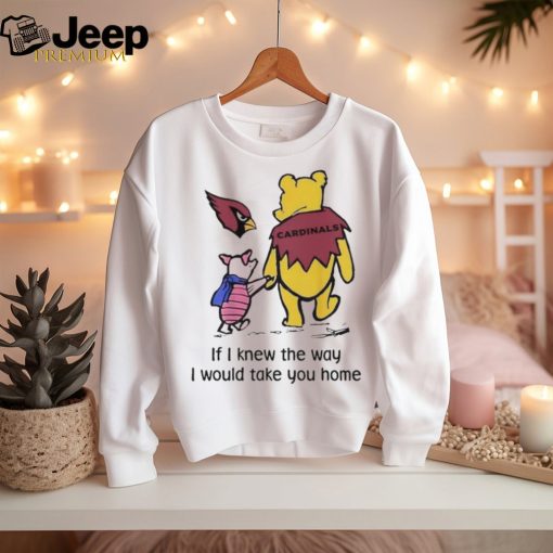 Arizona Cardinals Winnie The Pooh I Would Take You Home T Shirt