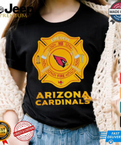 Arizona Cardinals shirt Firefighter Appreciation logo