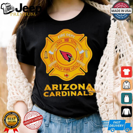 Arizona Cardinals shirt Firefighter Appreciation logo