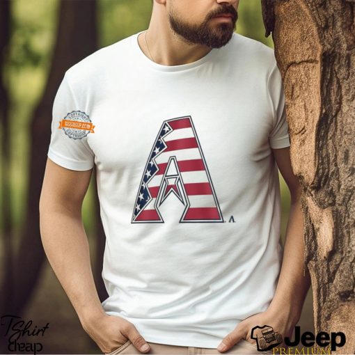 Arizona Diamondbacks A logo x Flag of the United States shirt