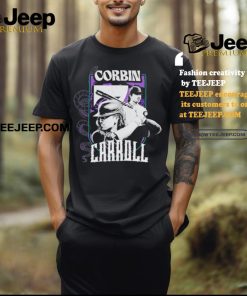 Arizona Diamondbacks Corbin Carroll Baseball Player Retro Shirt