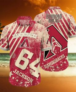 Arizona Diamondbacks MLB Custom Number And Name Island 3D Hawaiian Shirt For Men Women