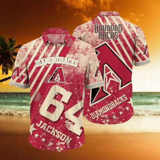 Arizona Diamondbacks MLB Custom Number And Name Island 3D Hawaiian Shirt For Men Women