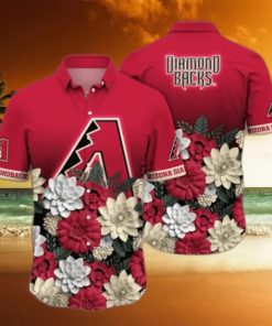 Arizona Diamondbacks MLB Flower Hawaii Shirt And Tshirt For Fans