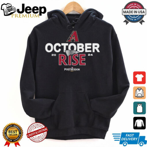 Arizona Diamondbacks October rise 2024 Postseason shirt