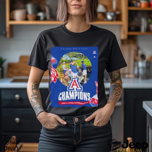 Arizona Men’s Golf Champions poster shirt