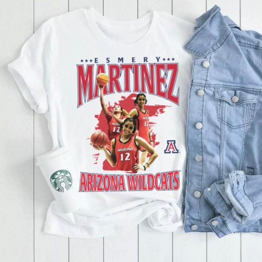 Arizona NCAA Women’s Basketball Esmery Martinez Official 2023 2024 Post Season Shirt