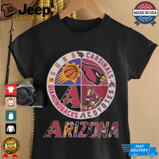 Arizona Sports Teams Logo 2024 Shirt