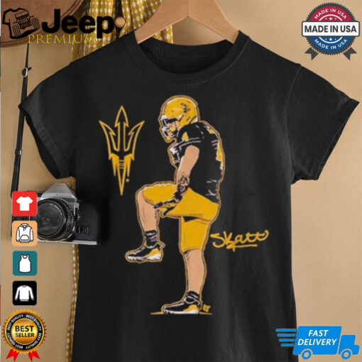 Arizona State Football Cam Skattebo Superstar Pose Shirt