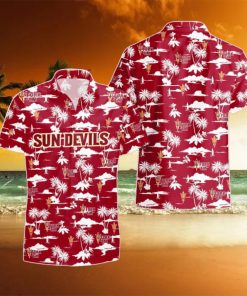 Arizona State Sun Devils Hawaiian Shirt Trending Summer Aloha Shirt For Fan