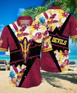 Arizona State Sun Devils Summer Camps Aloha Shirt, NCAA Hawaiian