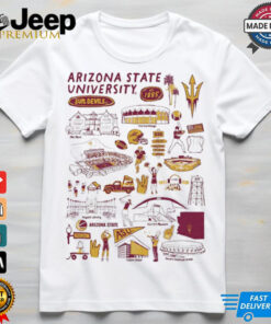 Arizona State Sun Devils Vive La Fete Impressions Artwork shirt