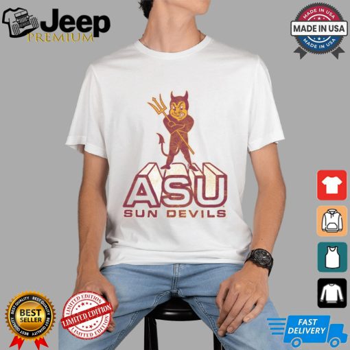 Arizona State Vintage Block Letter Shirt