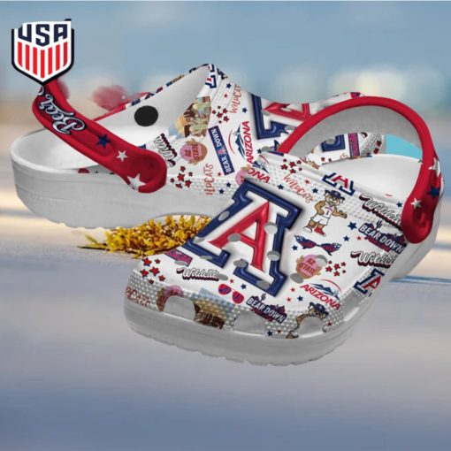 Arizona Wildcats Bear Down For Life Crocs Clog Shoes