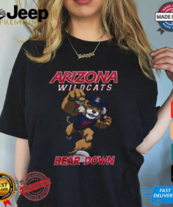 Arizona Wildcats Football Team Class Of 2024 Bear Down Mascot Shirt