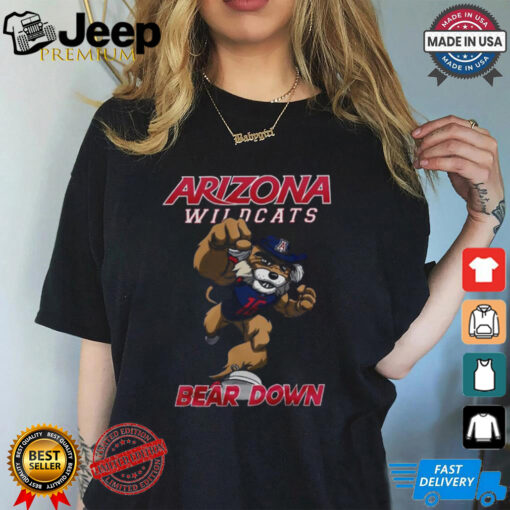 Arizona Wildcats Football Team Class Of 2024 Bear Down Mascot Shirt