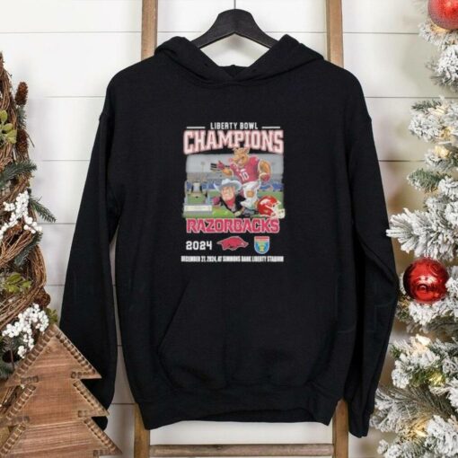 Arkansas Liberty Bowl Champions 2024 Defeat Texas Tech Shirt