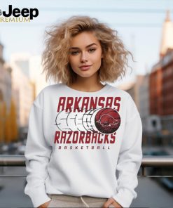 Arkansas Razorbacks Basketball 2023 2024 White shirt